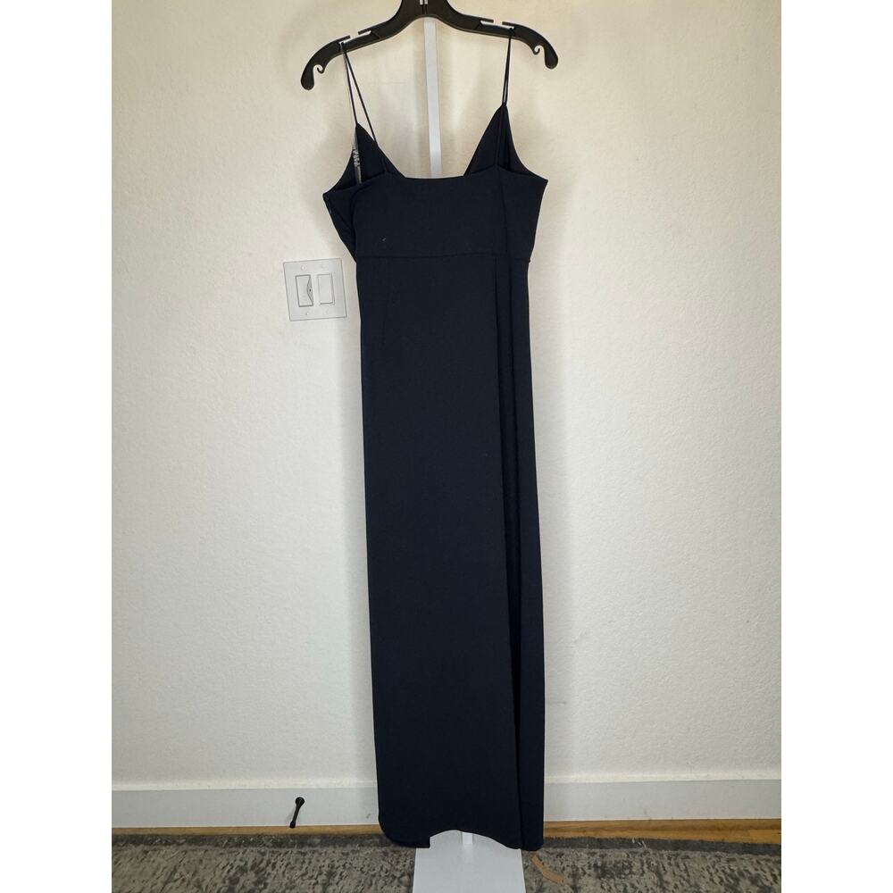 NWT Sachin & Babi Paulina Dress Cowl Neck Gown Navy - Picture 7 of 7